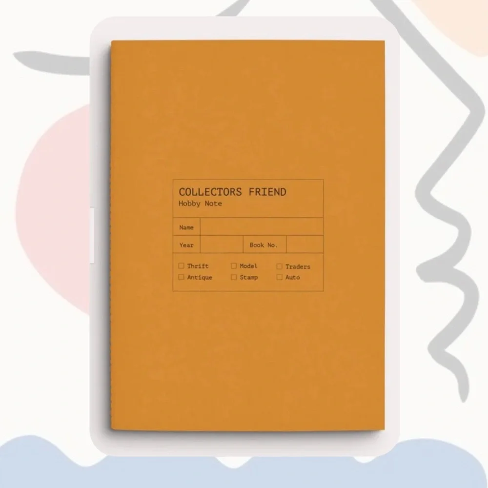 🆕 🎉 rare Collector’s Friend hobby tracker notebook journal planner